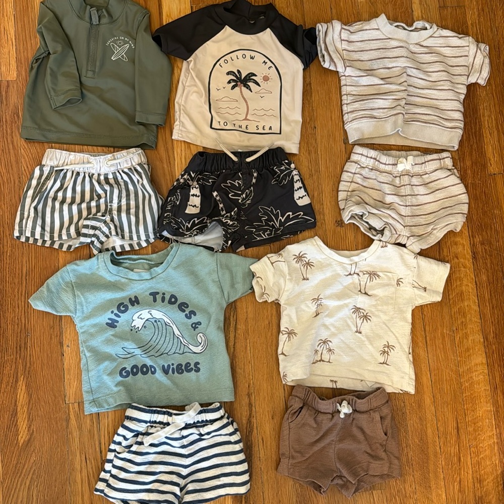 Carters 0-3M baby boy bundle